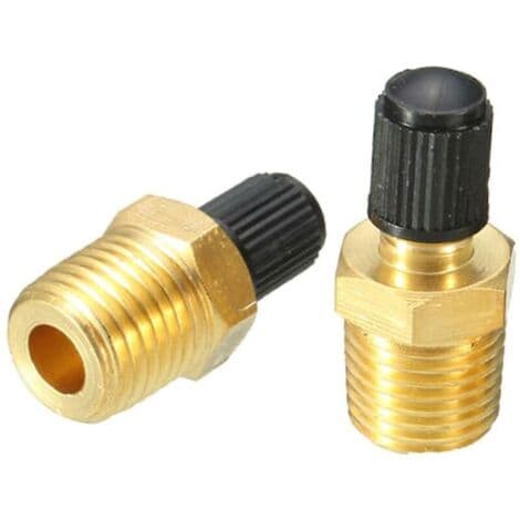 1/4\" Npt Tankventil Korrosjonsbestandig Messing Schrader Ventil Med 1/4\" Utvendig Npt
