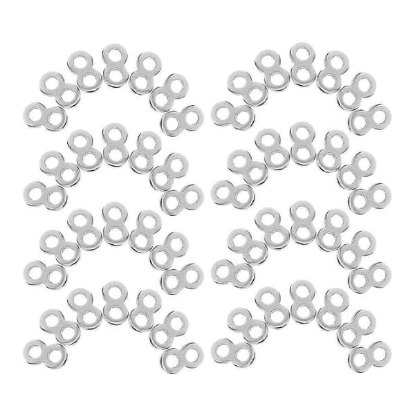 Bordsfästen för gör-det-själv-projekt Silver 100 st