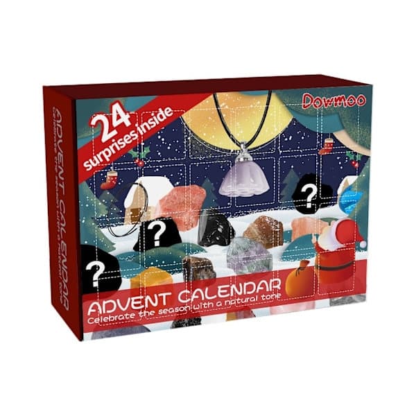 2025 Julekalender Mineral Blind Box Krystalkalender 14 14