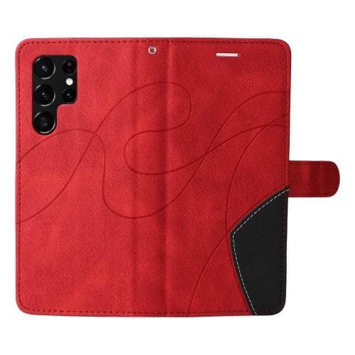 KS Wallet Case for Samsung Galaxy S23 Ultra - Red Röd red