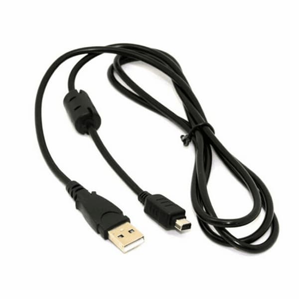 Olympus digitalkamera datakabel CB-USB5/USB6 (12-bens USB-data- og opladningskabel)