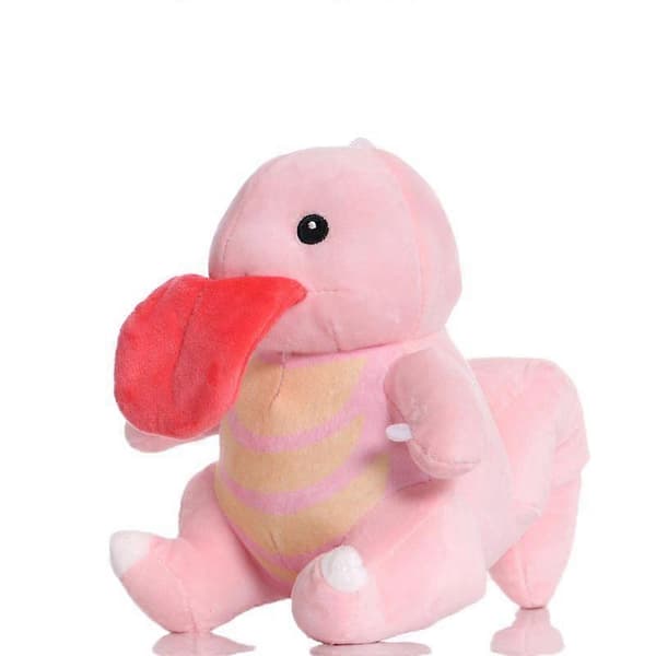 Lickitung Pehmolelu Pehmeä Sarjakuva Eläin Nukke