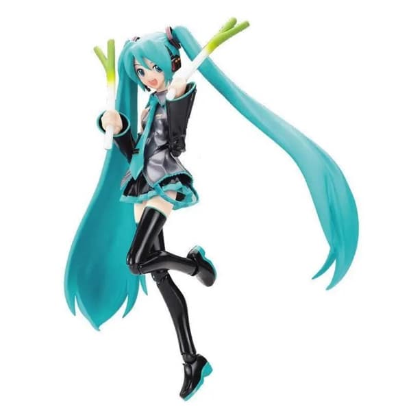14cm Anime Singer Hatsune Miku Action Figure Movable Joints Statue Decor Gift