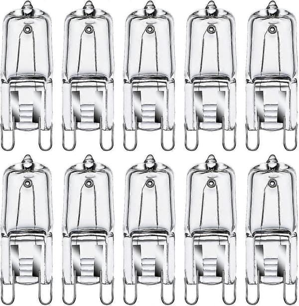 G9 Halogen Bulbs 35w Capsule Bulbs 230v 2800k Warm White Dimmable 10-pack