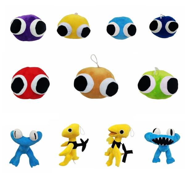 Roblox Rainbow Friends Rainbow Pals pehmolelu nukke Sininen Dinosaurus