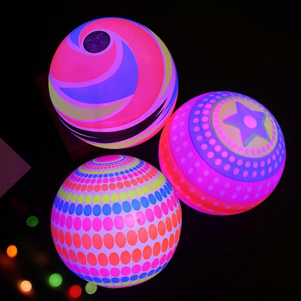 Fun Luminous Active Ball Flashing Bouncing Interactive Toy Lighting Dancing Bouncing Vibrating Balls Educational Supplies Multicolor