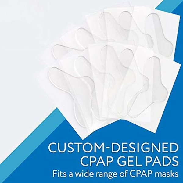 5 st Cpap näskuddar Anti-indentation kudde Återanvändbara näskuddar Universal