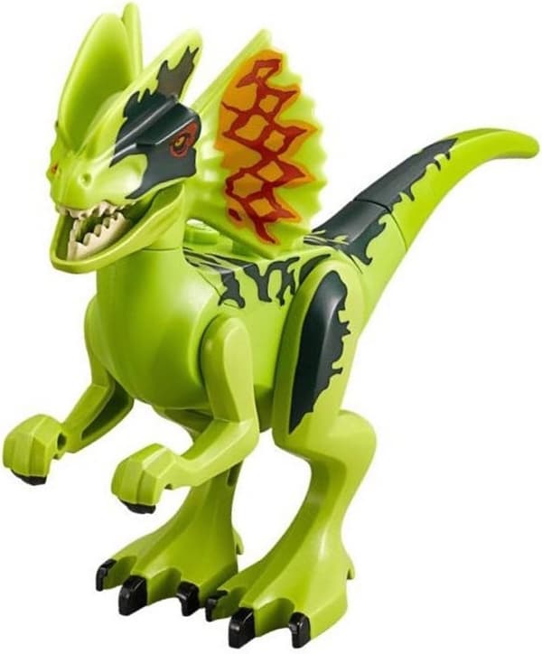 Jurassic World Dinosaur - Dino Dilophosaurus Raptor, Legetøjsmodeller