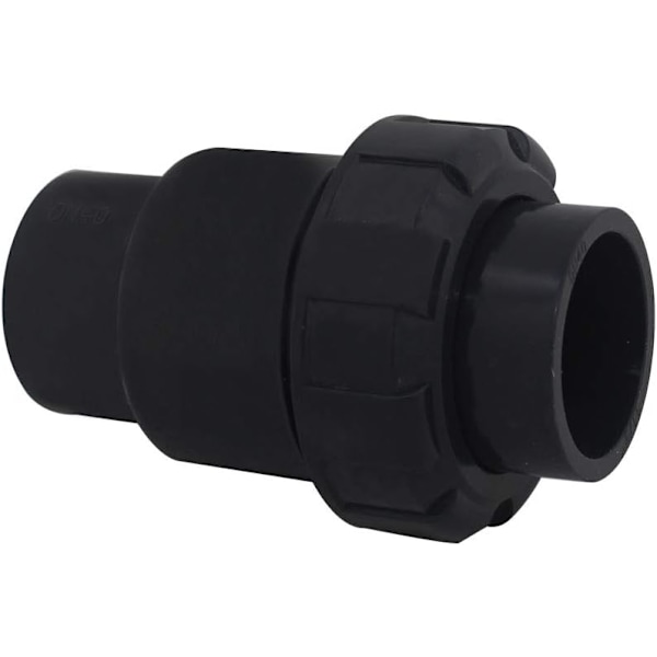 2025 Lämplig 32mm kulbackventil PVC vattenbackventil backflödesskydd poolventil (innerdiameter 3