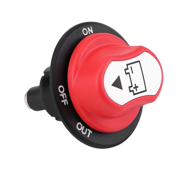 50V 50A Continuous 75A Intermittent On Off Car Battery Isolator Switch for Cars Off Road Trucks