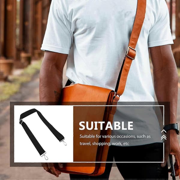 Justerbar axelrem för väskor Multifunktionell crossbody-rem för resor