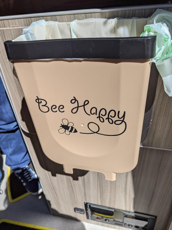 Honey Pattern Sticker Bildekal, Förpackning - Svart, Produktvolym