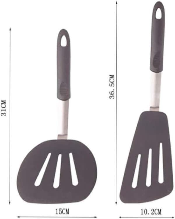 To Encounter Set med 4 non-stick silikon spatlar