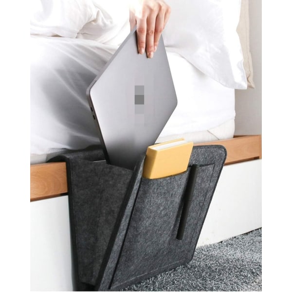 Sängficka, sängförvaring, hängande förvaringsväska för soffa, skrivbord, säng