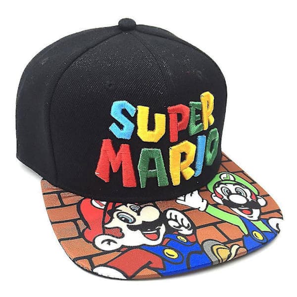Super Mario Man Lippalakki Kirjonta Pikachu Urheilulippis