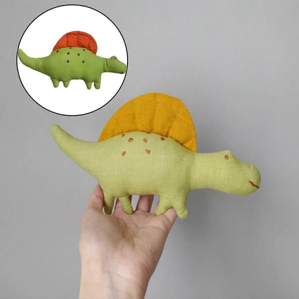 Dinosaur Plush Toy Soft Plush Stuffed Animal Dinosaur Pillow Cute Spinosaurus