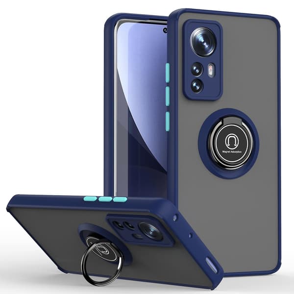 Magnetisk Telefoncover Til Xiaomi 12 Blue