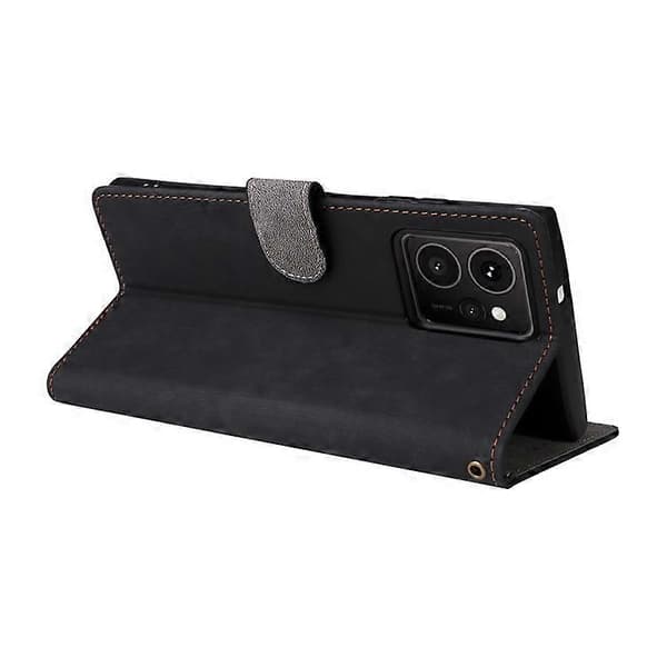 Kompatibel med HMD Skyline Plånboksfodral RFID PU Läderfodral Ställ