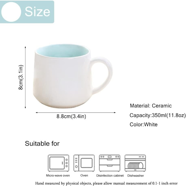2025 Lämplig Söt groda kaffemugg, keramisk mugg med 3D-djur