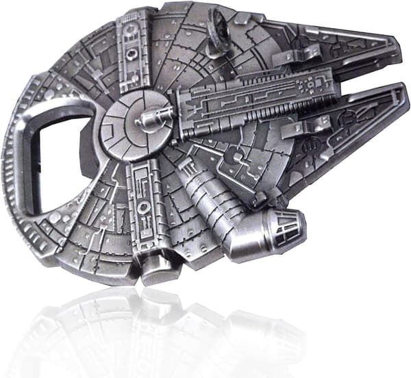 2025 Lämplig Star Wars Millennium Falcon Metall Korkskruv
