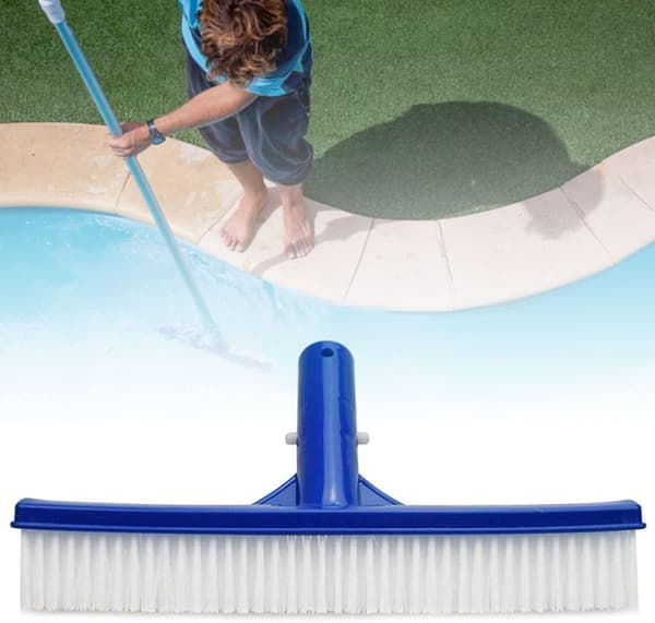 Poolväggsborste Poolborsthuvud Poolrengöringsborste Plastborsthuvud Poolvägg golv