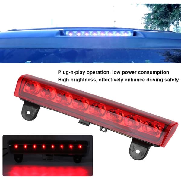 LED Third Brake Light 15170955 Compatible with Chevrolet Tahoe 2000-2006, Red