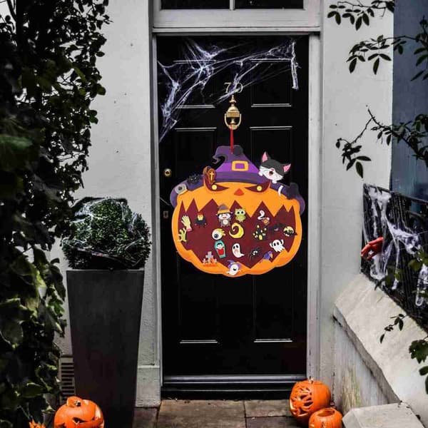 Halloween filt hengende pynt Halloween dekorasjon