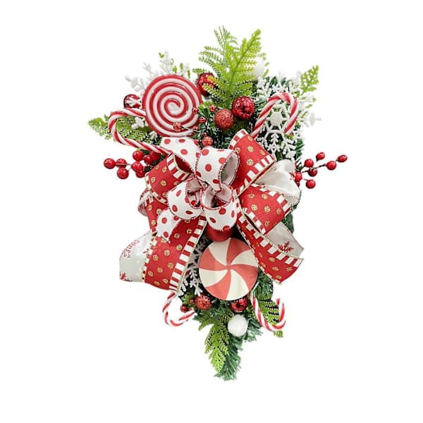 Candy Tree Jul Konstgjord Krans Dekoration