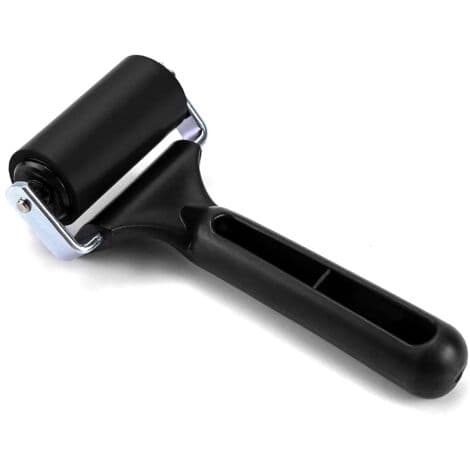 Blækrulle, Brayer gummirulle til tryk, tapeter, linoleumstryk, 6 cm