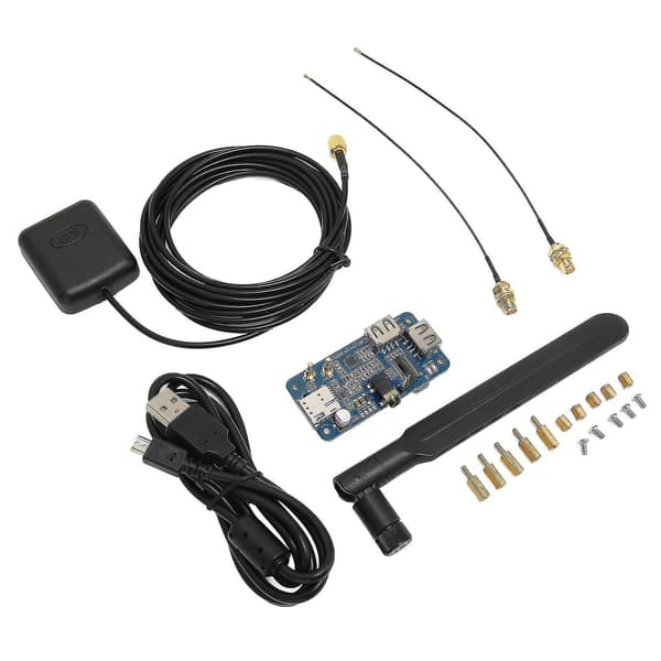 SIM7600GH 4G HAT 4G 3G 2G Stöd GNSS Positionering Global Frekvensband Datortillbehör kompatibelt med Raspberry Pi-YM