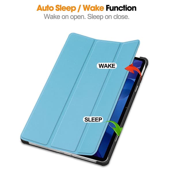 For Xiaomi Redmi Pad 2 Case Anti-Drop Leather Stand Tablet Protection Azure