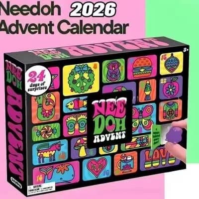 Stressavlastende Halloween Nedtelling Blindboks Klemmeleke Ankomsttema