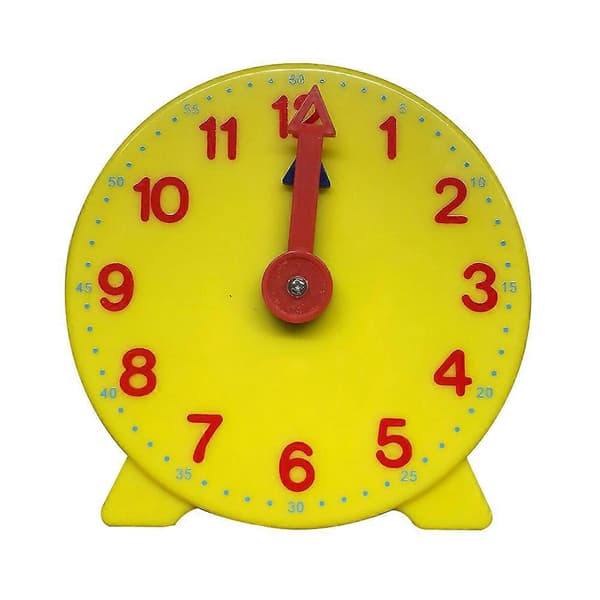 Time Learning Toys for Toddlers, Perfect Early Education Tool Yellow