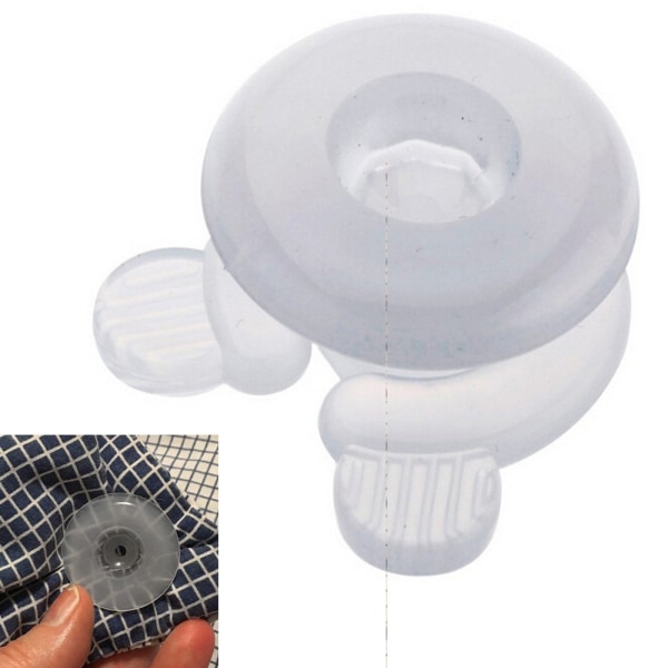 12 st Duvet Täcke Klämmor Plast Täcke Grippers Täcke Knapp Klämmor för Inuti Överdrag Corne