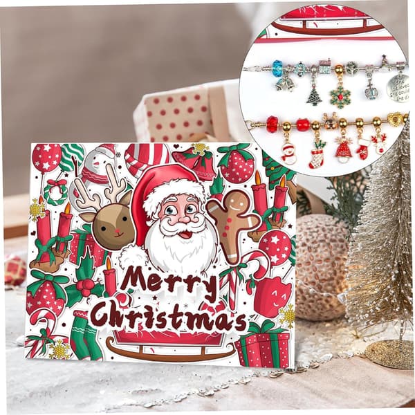 Adventskalender Klokke Blindboks DIY Barne-armbånd