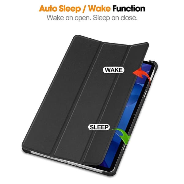 For Xiaomi Redmi Pad 2 Case Anti-Drop Leather Stand Tablet Protection Black