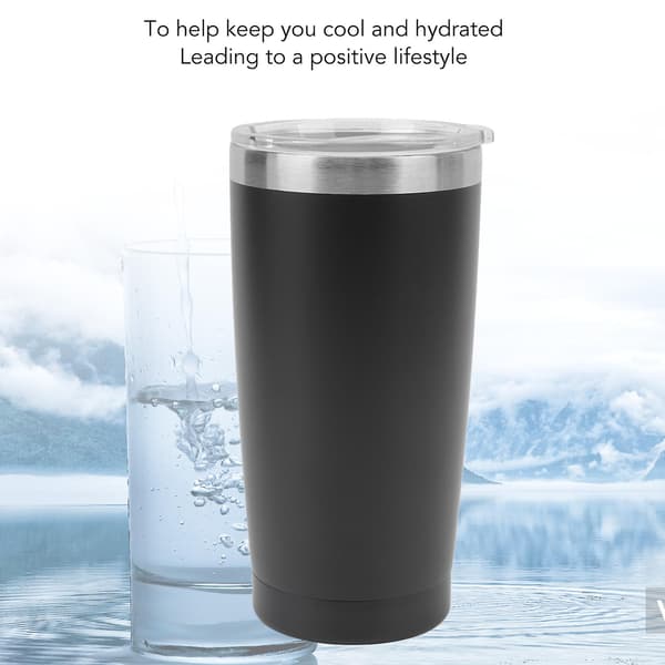 20oz Rostfritt Stål Isolerad Kaffemugg Håller Kylan Varm Rostfri...