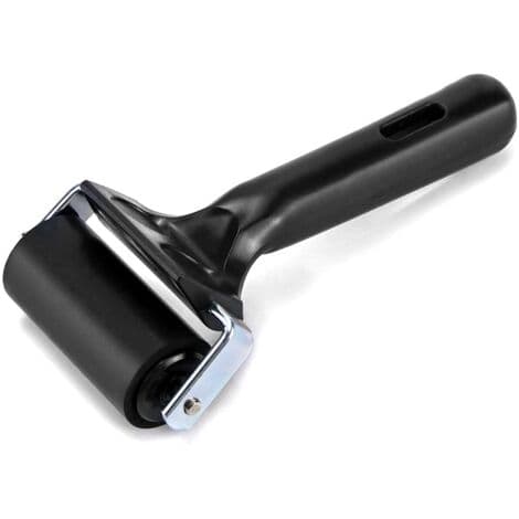 Blækrulle, Brayer gummirulle til tryk, tapeter, linoleumstryk, 6 cm