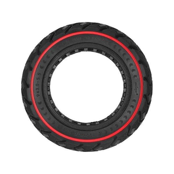 Kompatibel med 9x3.0-5.5 solida däck för Kukirin G2 Pro elscooter.