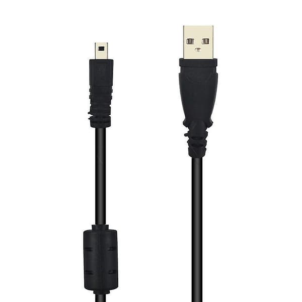 Olympus digitalkamera datakabel CB-USB5/USB6 (12-pinners USB-data- og ladekabel)