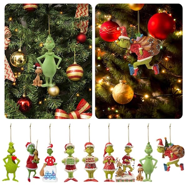 Juletrepynt Grinch Salg Klaring Grinch B,SEB