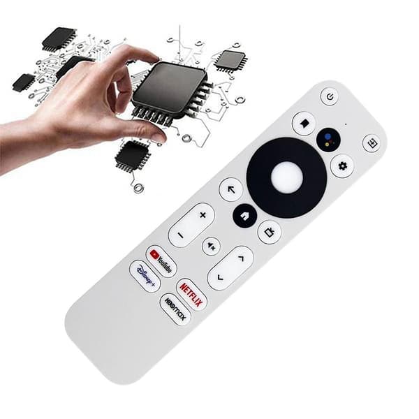 Erstatningsfjernbetjening til / KM2 til KM2 4K-certificeret stemme Android TV-boks White
