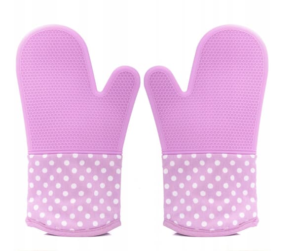 Oven Mitts - Kitchen Gloves - Kitchen Textiles - Silicone Glove - Waterproof Heat Resistant - Non-slip Oven Mitts