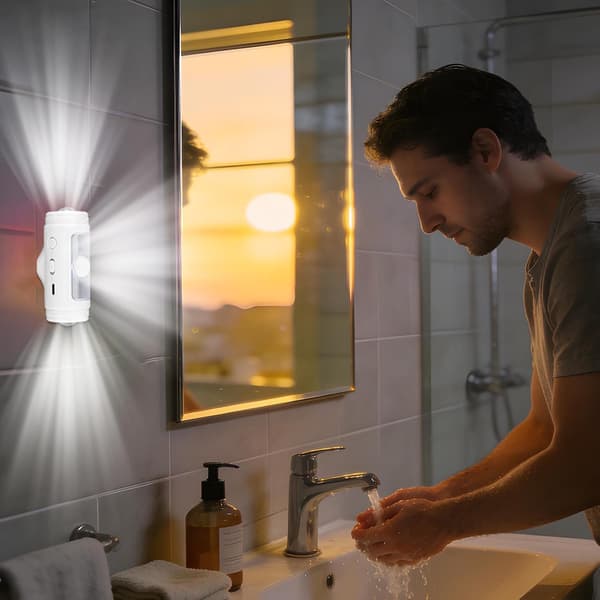 Rechargeable Motion Sensor Light, LED Motion Sensor Light, Dimmable and Rechargeable.