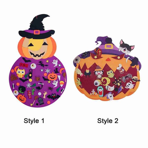 Halloween filt hengende pynt Halloween dekorasjon
