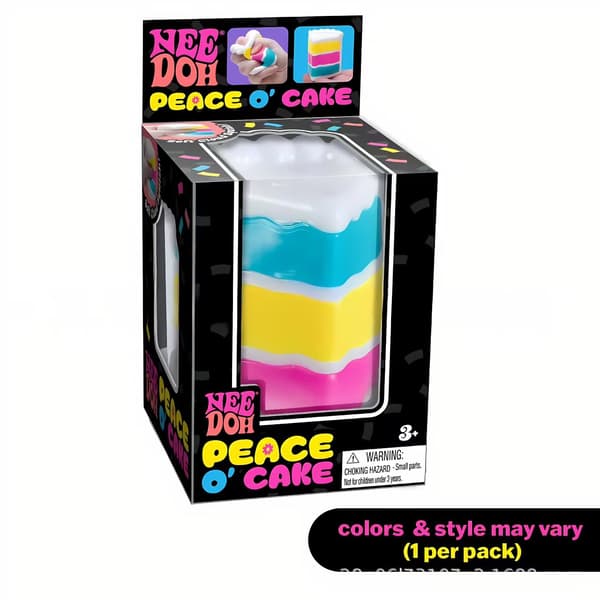 Piece O Cake, Squish Squeeze Piece O Cake, Stressavlastende dingser for angstlindring