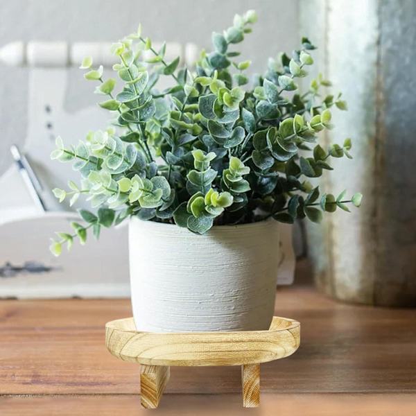 Inomhus planter pall - Liten rund växtpall - Modern växtbord för heminredning - Mid Century Pla