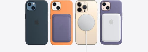 Læder telefoncover til iPhone 13 Pro Læderetui med Magsafe