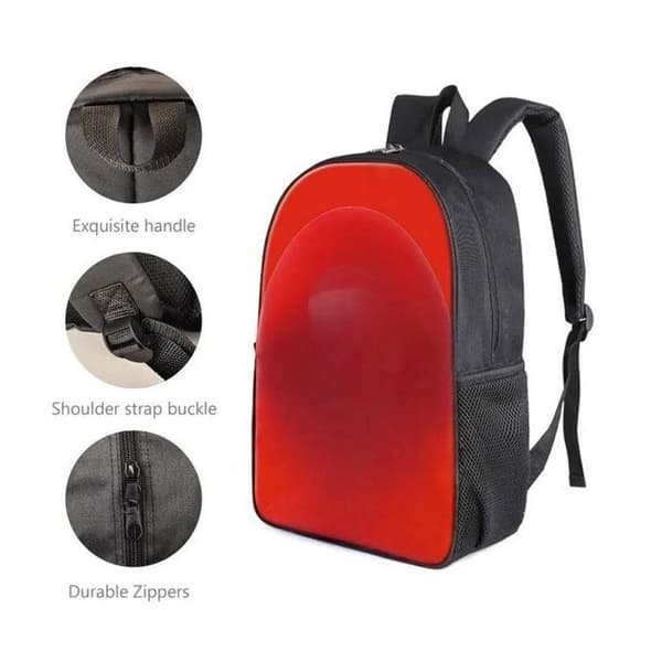 JINDING T7 Kids Backpack Three Pieces with Cartoon Motif Water-Resistant Polyester Shoulder Bag and Pencil Case