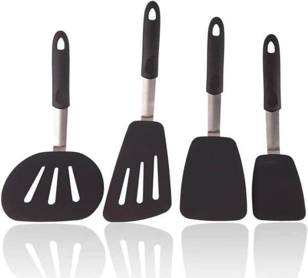 To Encounter Set med 4 non-stick silikon spatlar